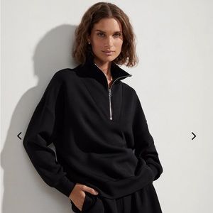 Varley Hawley Half-Zip Sweatshirt NWOT